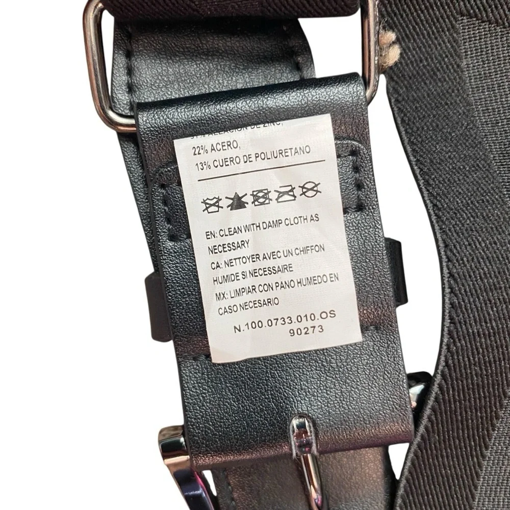 Nike Youth Black Athletic Belt Adjustable One Size